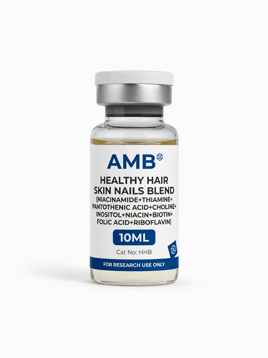 Healthy Hair Skin Nails Blend (Niacinamide+Thiamine+Pantothenic Acid+Choline+Inositol+Niacin+Biotin+Folic Acid+Riboflavin) product photo