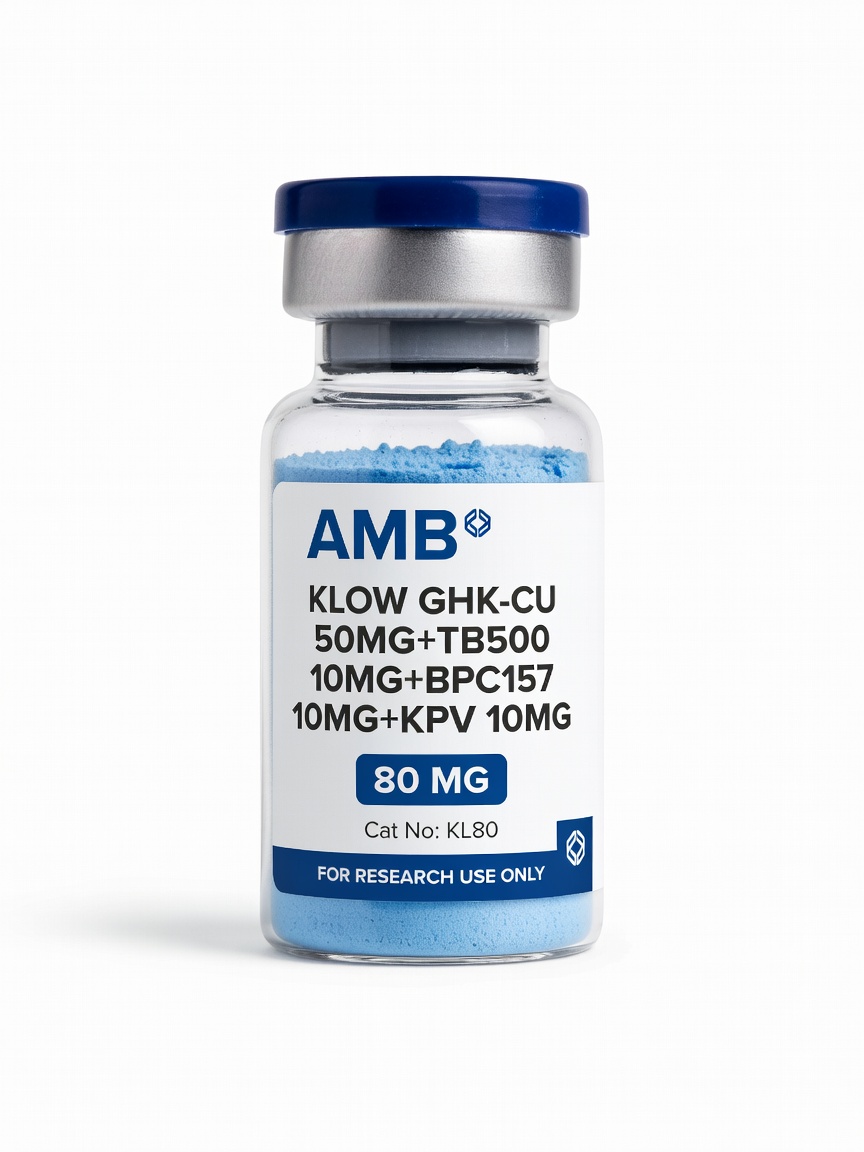 KLOW GHK-CU 50mg+TB500 10mg+BPC157 10mg+KPV 10mg product photo
